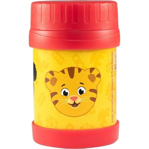 Daniel Tiger Stainless Steel 13oz Insulated Lunch Jar for Kids, Keep Food, Soups, Liquids Hot or Cold for Hours- Thermos Fits Inside Lunchboxes & Bags - 1 of 4