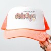 The Juniper Shop You Had Me At Aloha Youth Foam Trucker Hat - Youth - White Coral - 2 of 2
