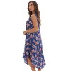 Riviera Sun Womens Floral Print Summer Dress - Beach Cover Up Sundress - Dresses for Women - 2 of 3