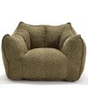 NicBex Bean Bag Chair,Beanbag Chair with Highly Resilient Foam,Adult Lounge Sofa,Large Comfy Chair for Living Room Bedroom - 4 of 4