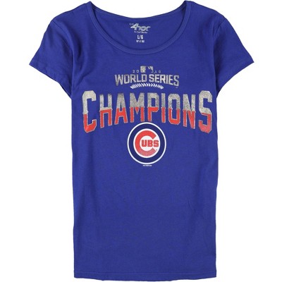 G-III Sports Womens 2016 World Series Champs Graphic T-Shirt