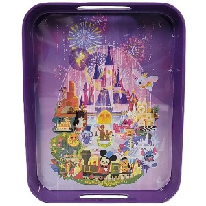 Disney Parks Cinderella Castle Magic Kingdom Serving Tray - 1 of 2