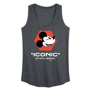 Women's - Disney - Iconic But Still Original Graphic Racerback Tank - 1 of 4