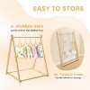 JOYMOR Toddler 6-36M 2-in-1 Wooden Baby Swing and Jumper with A-Frame Foldable Stand Montessori - 3 of 4