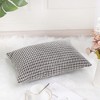 PiccoCasa Home Bedroom Comfortable Soft Velvet Throw Pillow Cover - 3 of 4