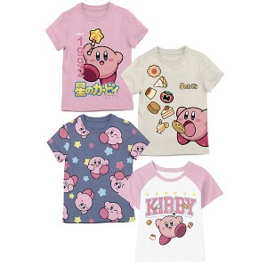 Kirby Youth Girls 4 Pack Tee - 1 of 4