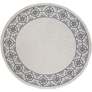 Bermuda BMU815 Machine Washable UV & Stain Resistant Non-Shedding Power Loomed Indoor/Outdoor Rugs - Safavieh - 1 of 3