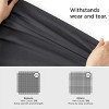 100% Cotton Sheets Bed Set,Ultra Soft & Comfort Brushed Cotton Sheet with Deep Pocket up to 16" - 3 of 4
