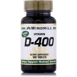 Windmill Vitamin D3 400 IU - 100 Tablets - 1 of 3