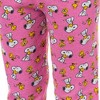 Peanuts Snoopy and Woodstock Pajamas Girls' Friend Hug Tight Fit Sleep Set - 3 of 4
