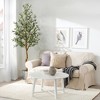 Whizmax Artificial Olive Tree Tall Faux Silk Olive Trees for Home Office Decor Fake Potted Tree with Natural Wood and Lifelike Fruits - 2 of 4