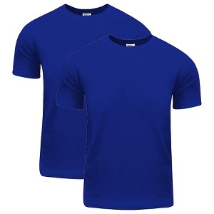 2 Pack Shaka Wear Men's Active Comfort Cotton Short Sleeve Crew Neck T-Shirt - 1 of 4