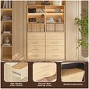 APRILSOUL  4-Drawer Short Tower Closet Organizer - 4 of 4