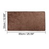 Unique Bargains 300gsm Microfiber Cleaning Cloth Absorbent Towel for Car Brown - 2 of 4