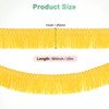 Unique Bargains Polyester Boho Durable Multipurpose Tassel Fringe Trim 27 Yards 1 Inch 1 Pc - 3 of 4