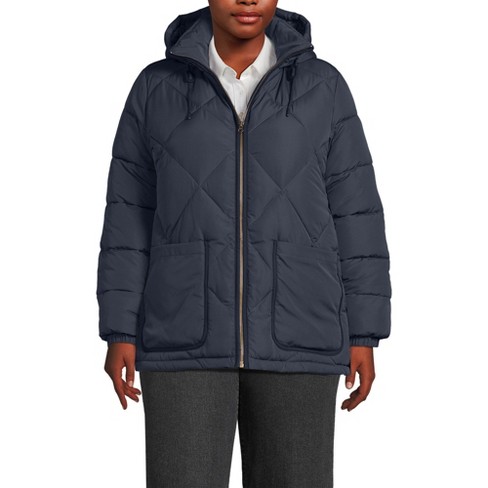 Lands end women's quilted coats hotsell