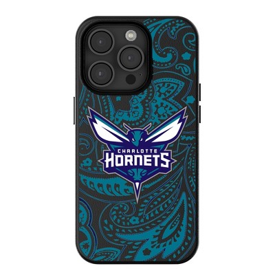 Keyscaper Charlotte Hornets Paisley MagSafe Compatible Cell Phone Case for iPhone 14 Pro Max