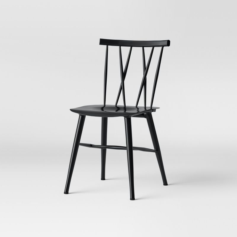 Becket Metal X Back Dining Chair - Threshold™, 5 of 14