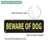 Unique Bargains Indoor Outdoor Yard Home Acrylic Self-adhesive Durable Beware of Dog Sign 3x9 Inch - 2 of 4
