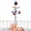 Lambs & Ivy Baby Sports Musical Baby Crib Mobile Soother Toy - Gray - 2 of 4