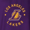 NBA Los Angeles Lakers Women's Dolman Short Sleeve T-Shirt - 4 of 4