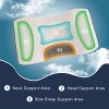Cervical Support Pillows, Ergonomic Neck Pain-Relief Pillows for Side Back Stomach Sleepers- NTBAY - 2 of 4
