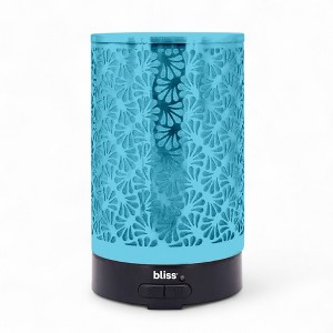bliss Metal Iron Aromatherapy Diffuser for Essential Oils,  and Humidifier with 7-Color LED Night Light - 1 of 4