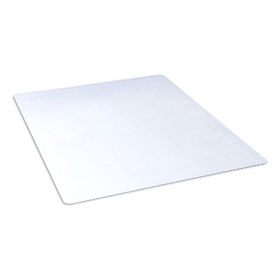 4'x6' Rectangle PVC (Polyvinyl Chloride) Office Chair Mat White - Dimex LLC