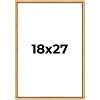 PosterPalooza | Classic Modern Gold Picture Frame - UV Acrylic, Foam Board Backing, Hanging Hardware - 2 of 4