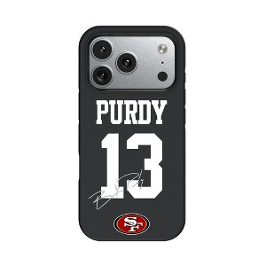 NFL San Francisco 49ers Players Game Tactic Bump Cell Phone Case for Apple iPhone 17 Series - 1 of 4