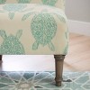 Powell Loggerhead Accent Chair Teal - 3 of 4