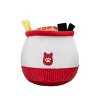 Squishmallows Raisy the Ramen Cup Squeaky Dog Plush Toy - 2 of 3