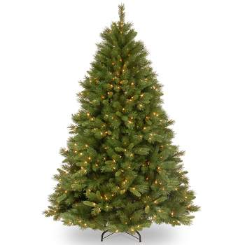 National Tree Company 6.5 Ft. Winchester White Pine Tree With Clear ...
