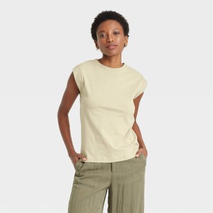 Women's Extended Short Sleeve T-Shirt - A New Day™ - 1 of 4