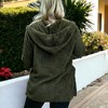 Anna-Kaci Women's Fluffy Fleece Teddy Faux Fur Coat Jacket with Hoodie - 4 of 4