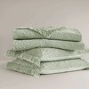 NicBex 3 Pcs Cotton Comforter Set Cozy Bedding Set, Bedspread Set Premium Cotton Poly Blend, 1 Bedspread, 2 Pillow Shams, Machine Washable - 2 of 4