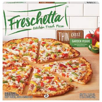 Freschetta Thin Crust Garden Veggie Frozen Pizza - 19.1oz