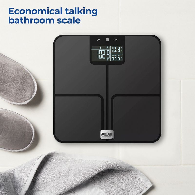 American Weigh Scales Achiever Series High Precision Digital Body Mass Index Bathroom Body Weight  Scale 400LB Capacity, 4 of 6