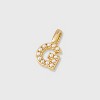 14K Gold Dipped Pearl Letter Charm - A New Day™ Gold - 2 of 2