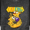Men's - Cat Dog - Shh! CatDog Graphic Fleece Sweatshirt - 2 of 4