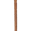 Design Toscano Empress Collection: Brass Capstick Solid Hardwood Walking Stick - 4 of 4