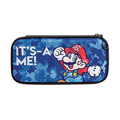 Nintendo Switch Camo Super Mario Bros Mario Slim Travel Case For Console And Games By Pdp 500 104 Target