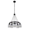 Craftmade Lighting Foxwood 5 - Light Chandelier in  Flat Black/Dark Teak - 4 of 4