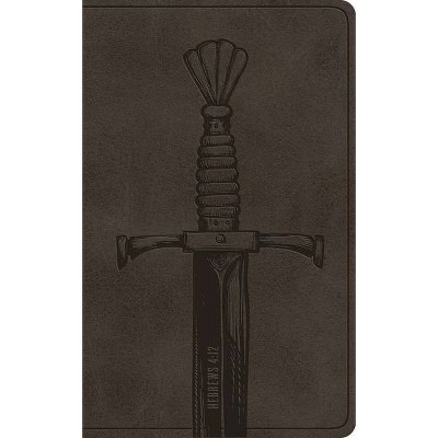 ESV Vest Pocket New Testament with Psalms and Proverbs (Trutone, Silver Sword) - (Leather Bound)