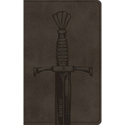 ESV Vest Pocket New Testament with Psalms and Proverbs (Trutone, Silver Sword) - (Leather Bound)