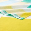 TOWN & COUNTRY PLAY Lucy Mid Century Squares Cotton-Rich Breathable Fabric Shower Curtain - 4 of 4
