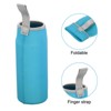Unique Bargains Neoprene Insulated Water Bottle Sleeve with Finger Strap 2.56"x7.09" 4 Pcs - 4 of 4