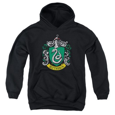 Boys’ Harry Potter Slytherin Crest Hooded Sweatshirt
