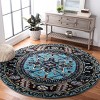 Vintage Hamadan VTH211 Power Loomed Indoor Rugs - Safavieh - 2 of 3