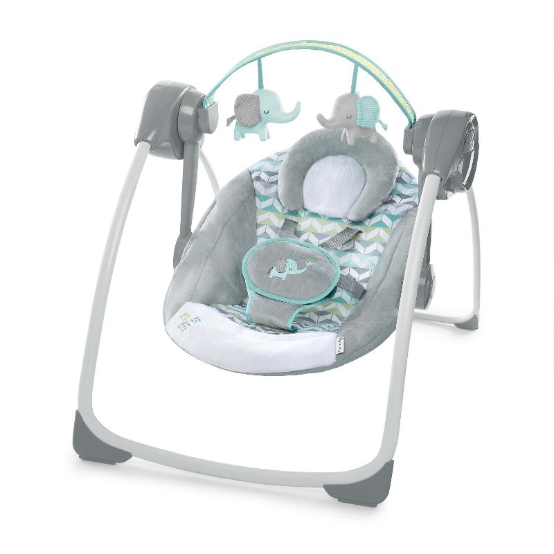 Ingenuity Comfort 2 Go Compact Portable Baby Swing with Music, 1 of 17